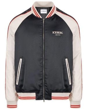 Iceberg Bomber Jackets - Blue