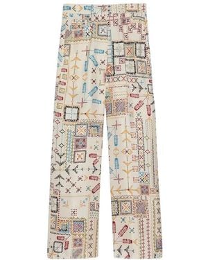 Momoní Wide Trousers - Natural