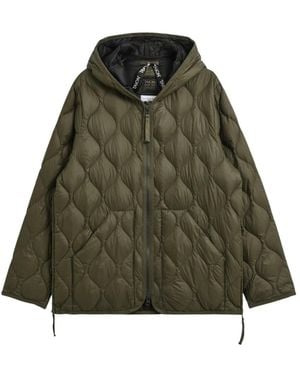 Taion Jassen ,Groen ,Leer Military Hood