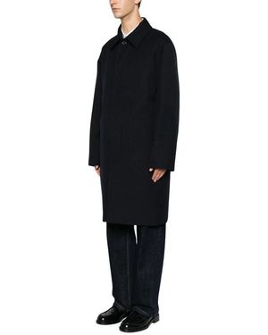 A.P.C. Mantel Mit Einreiher - Schwarz