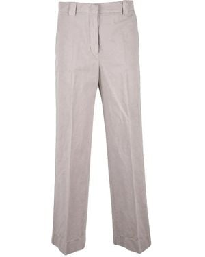 Slowear Straight Trousers - Grey