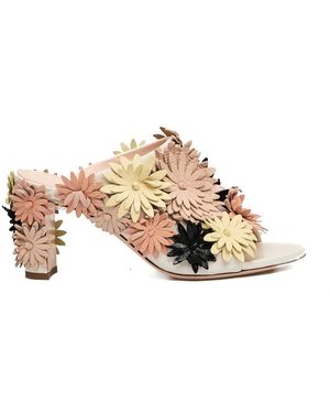 Agl Attilio Giusti Leombruni Heeled Mules - Metallic