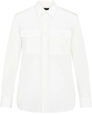 Nili Lotan Camicia seta bianca aw23 - Bianco
