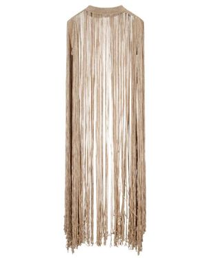 Dior Pa-Top/Access-Franges - Natur
