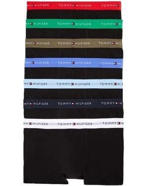 Tommy Hilfiger 7Er-Pack Stretch-Baumwollboxer - Grün