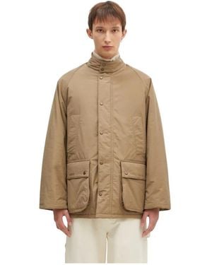 Baracuta Mantel Mit Druckknöpfen - Braun