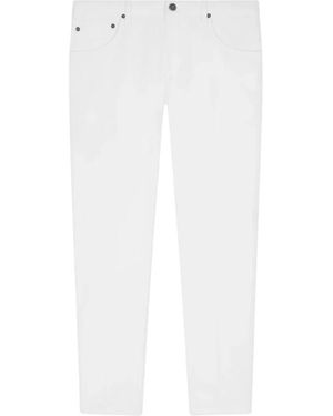 Dondup Slim Fit Jeans - White