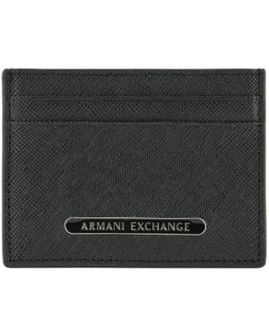 ARMANI EXCHANGE Wallets & Cardholders - Nero