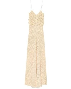 forte_forte Pizzo Stretch Bustier Dress - Wit