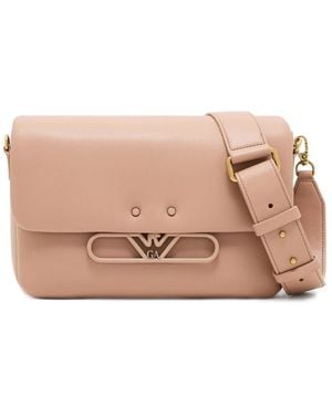 Emporio Armani Flap Shoulder Bag - Pink