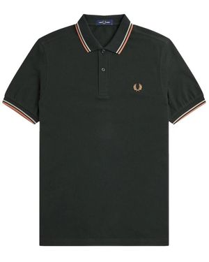 Fred Perry Polo Shirts - Green