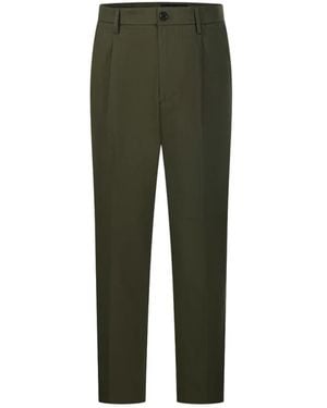 Department 5 Straight Trousers - Vert