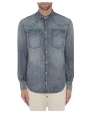 Dondup Denim Shirts - Blu