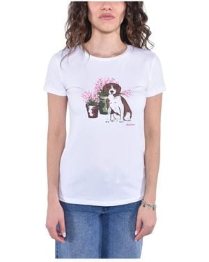 Barbour T-Shirts - Bianco