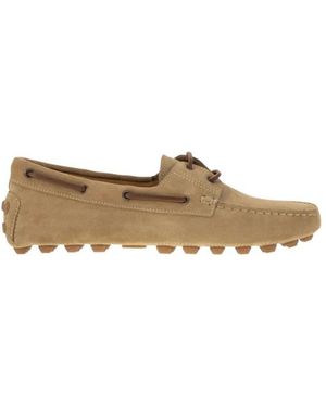 Tod's Boat Shoes - Natural