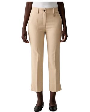 Joop! Broeken ,Polyester Cropped Broeken - Naturel