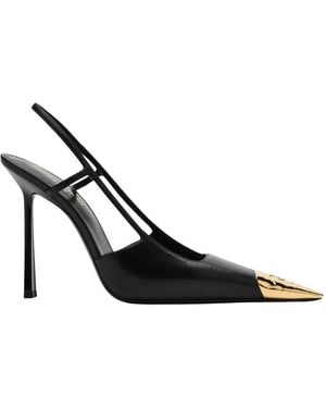 Saint Laurent Schoenen ,Zwart ,Leer Jeanne Pump