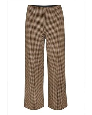 Part Two Wide Trousers - Brown
