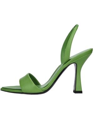 3Juin High Heel Sandals - Green