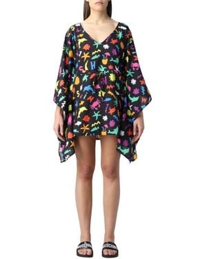 Moschino Abito Mare Fantasia - Zwart