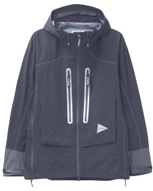 and wander Rain Jackets - Blue