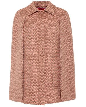 La DoubleJ Jassen ,Roze ,Wol Milano Mini Cape