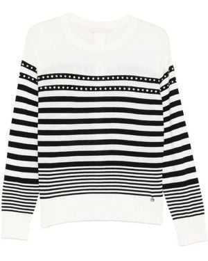 Liu Jo Round-Neck Knitwear - Black