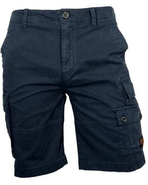 Aeronautica Militare Casual Shorts - Blue