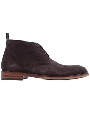 Floris Van Bommel Lace-Up Boots - Brown