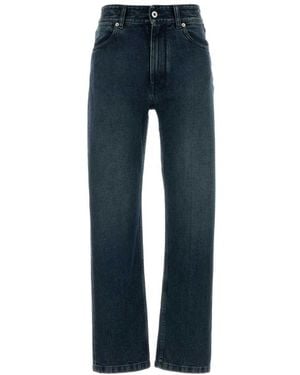 Jil Sander Straight Jeans - Bleu