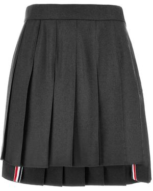 Thom Browne Short Skirts - Black