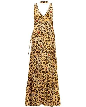 ALESSANDRO ENRIQUEZ Maxi Dresses - Metálico