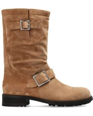 Jimmy Choo High Boots - Brown
