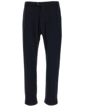 Barena Broeken ,Blauw ,Kasjmier Cashmere Kostuumbroek