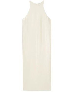 Aeron Sade Sequin Maxi Jurk - Wit