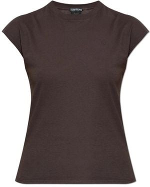 Tom Ford T-Shirts - Brown