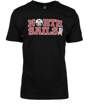 North Sails Tshirt - Zwart