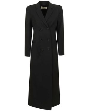 Dries Van Noten Jassen ,Zwart ,Ronna 3122 W.W. Coat
