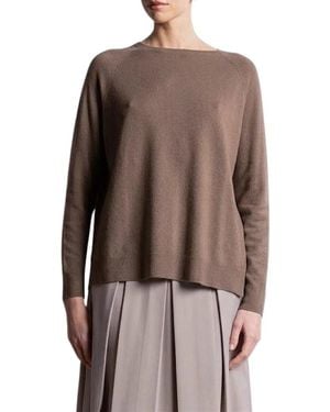 Kaos Round-Neck Knitwear - Marron