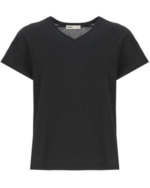 KHAITE T-Shirts - Zwart