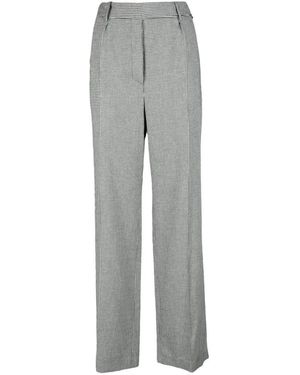 Alexandre Vauthier Eleganti pantaloni in lana - Grigio