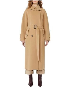 Weekend Belted Coats - Naturel