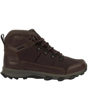 Barbour Lace-Up Boots - Marron