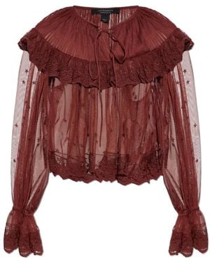 AllSaints Blouses - Rojo