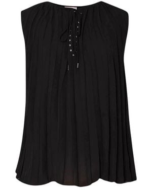 Liu Jo Sleeveless Tops - Black