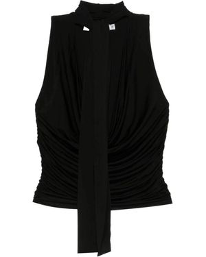 AYA MUSE Sleeveless Tops - Black