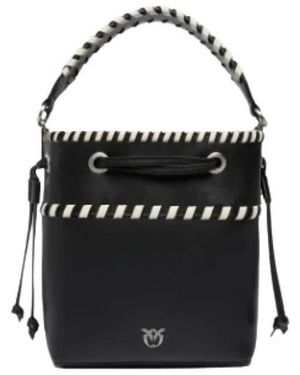 Pinko Bucket Bags - Nero