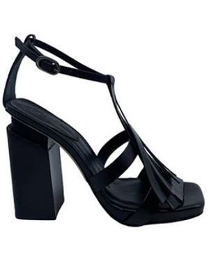 Ixos High Heel Sandals - Noir