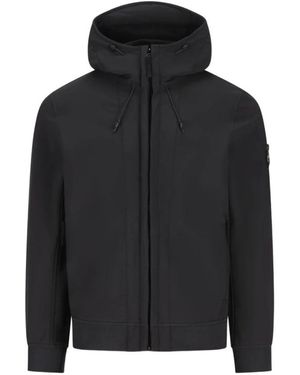 Stone Island Light Jassen - Zwart