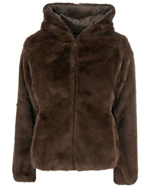 Save The Duck Faux Fur & Shearling Jackets - Marrone
